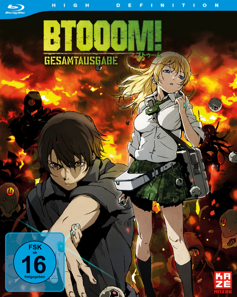 Btooom! - Gesamtausgabe, 4 Blu-ray