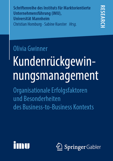 Kundenrückgewinnungsmanagement - Olivia Gwinner