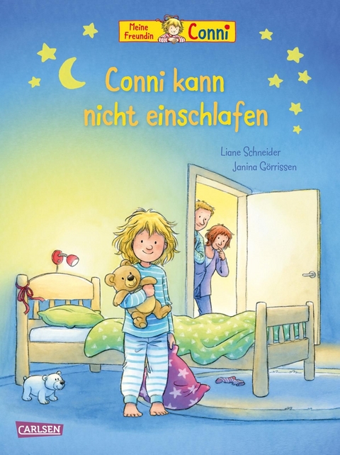 Conni-Bilderbücher: Conni kann nicht einschlafen - Liane Schneider