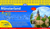 ADFC-Radausflugsführer Münsterland 1:50.000 praktische Spiralbindung, reiß- und wetterfest, GPS-Tracks Download - Steinbicker, Otmar