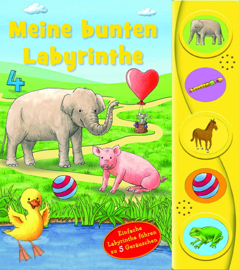 Meine bunten Labyrinthe, Soundbuch - 