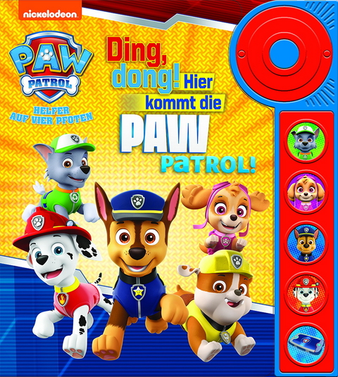 PAW Patrol - Ding, dong! Hier kommt die PAW Patrol!, Soundbuch - 