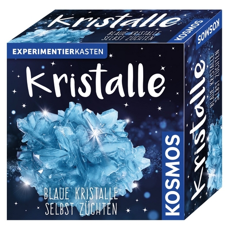 Blaue Kristalle selbst züchten