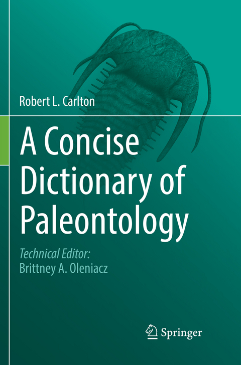 A Concise Dictionary of Paleontology - Robert L. Carlton