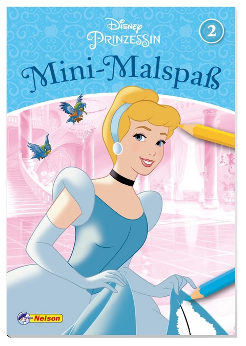 Disney Prinzessin: 4er Mini-Malspaß