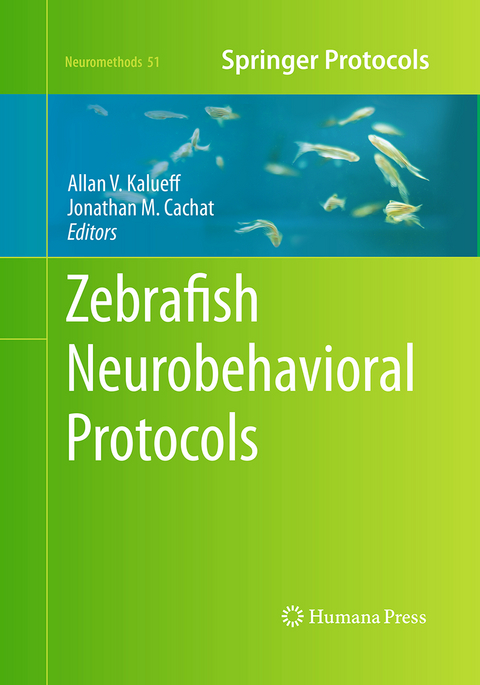 Zebrafish Neurobehavioral Protocols - 