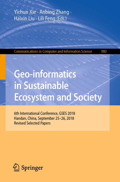 Geo-informatics in Sustainable Ecosystem and Society - 