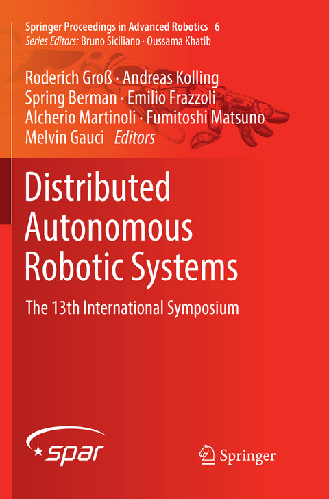 Distributed Autonomous Robotic Systems - 