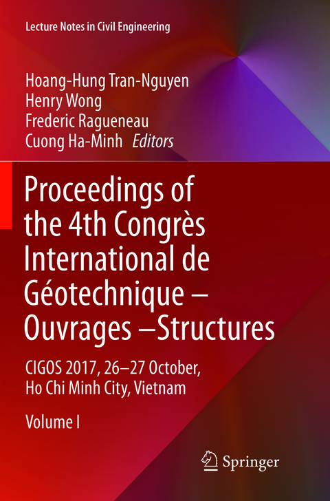 Proceedings of the 4th Congrès International de Géotechnique - Ouvrages -Structures - 