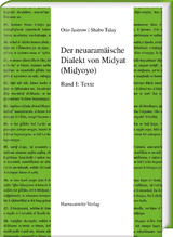 Der neuaramäische Dialekt von Midyat (Miḏyoyo) - Otto Jastrow, Shabo Talay