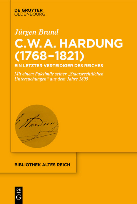 Clemens Wilhelm Adolph Hardung (1768–1821) - Jürgen Brand
