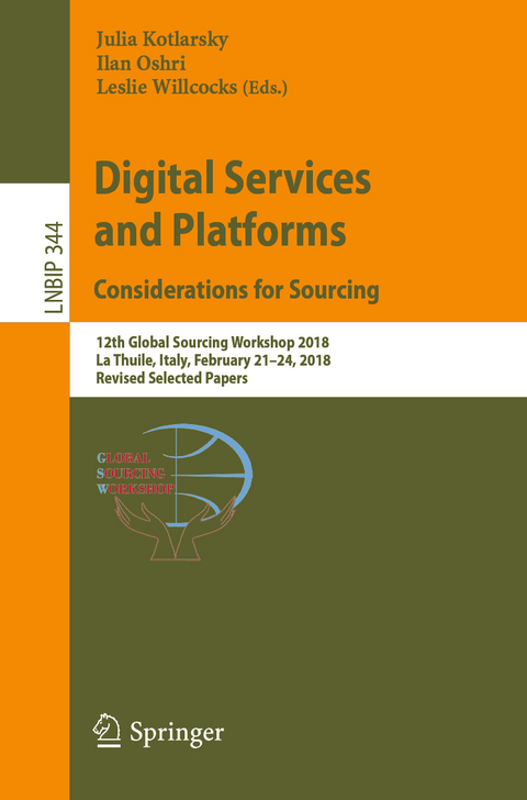 Digital Services and Platforms. Considerations for Sourcing - 