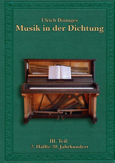 Musik in der Dichtung 1. Auflage - Ulrich Dönnges