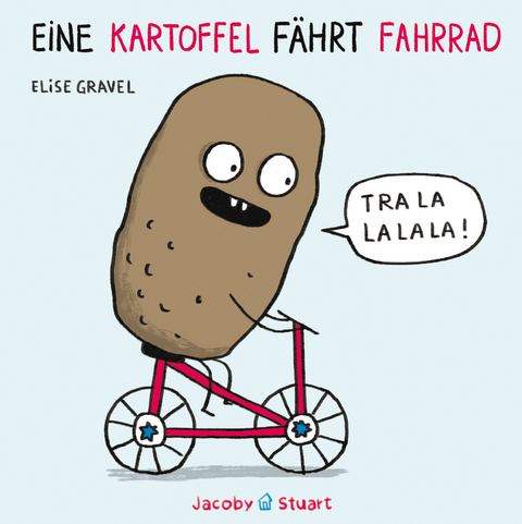 Eine Kartoffel fährt Fahrrad - Elise Gravel