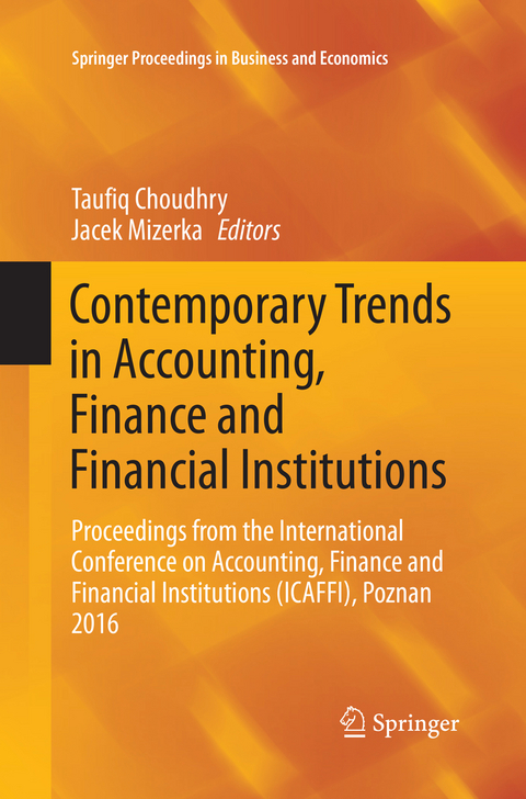 Contemporary Trends in Accounting, Finance and Financial Institutions - 