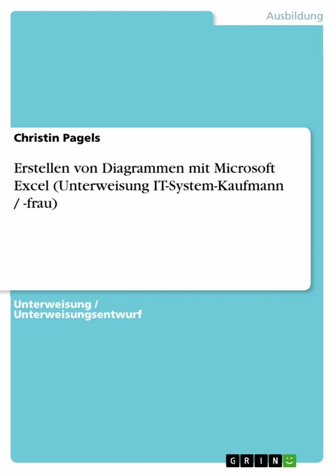 Erstellen von Diagrammen mit Microsoft Excel (Unterweisung IT-System-Kaufmann / -frau) - Christin Pagels