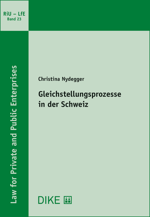 Gleichstellungsprozesse in der Schweiz - Christina Nydegger