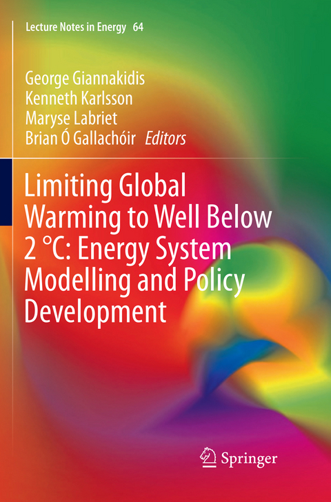 Limiting Global Warming to Well Below 2 °C: Energy System Modelling and Policy Development - 