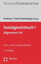 Sozialgesetzbuch I - Krahmer, Utz; Trenk-Hinterberger, Peter