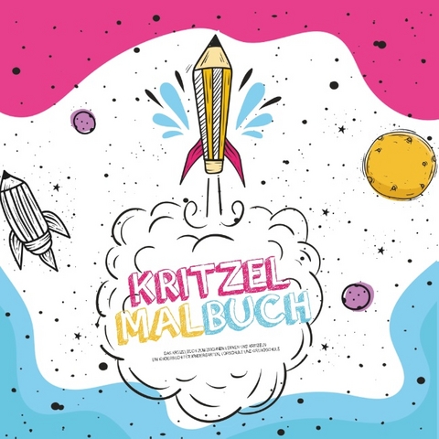 Kritzel Malbuch - Kinder Werkstatt