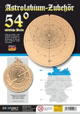 Zubehör-Platte 54° (für Astrolabium) - 