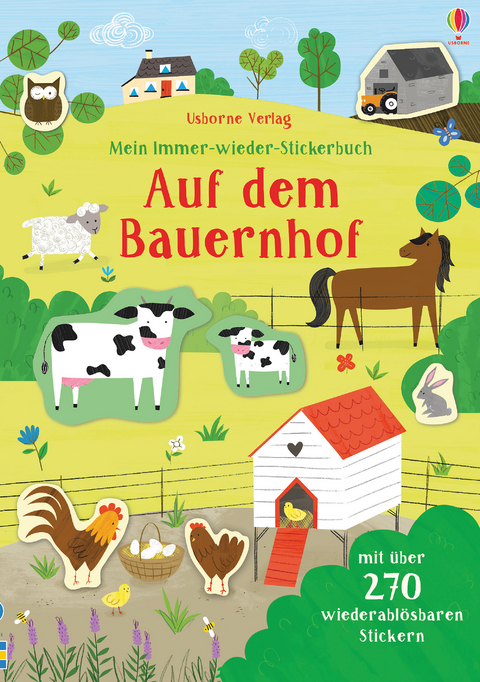 Mein Immer-wieder-Stickerbuch: Auf dem Bauernhof - Jessica Greenwell