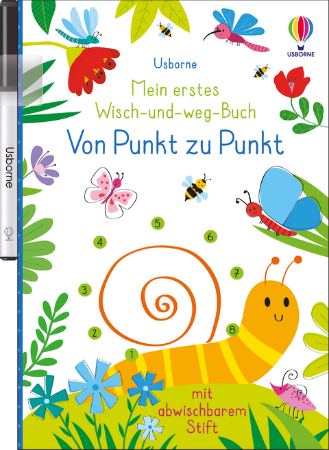 Mein erstes Wisch-und-weg-Buch - Von Punkt zu Punkt - Kirsteen Robson