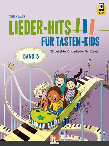 Lieder-Hits für Tasten-Kids, Band 3 - Stefan Bauer