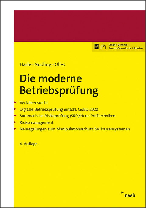 Die moderne Betriebsprüfung - Lars Nüdling, Uwe Olles