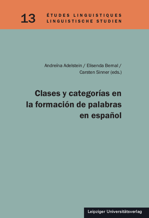 Clases y categorías en la formación de palabras en español - 