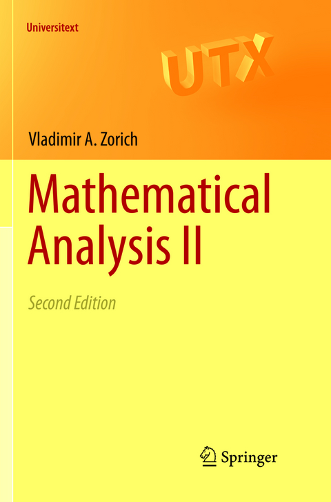 Mathematical Analysis II - V. A. Zorich