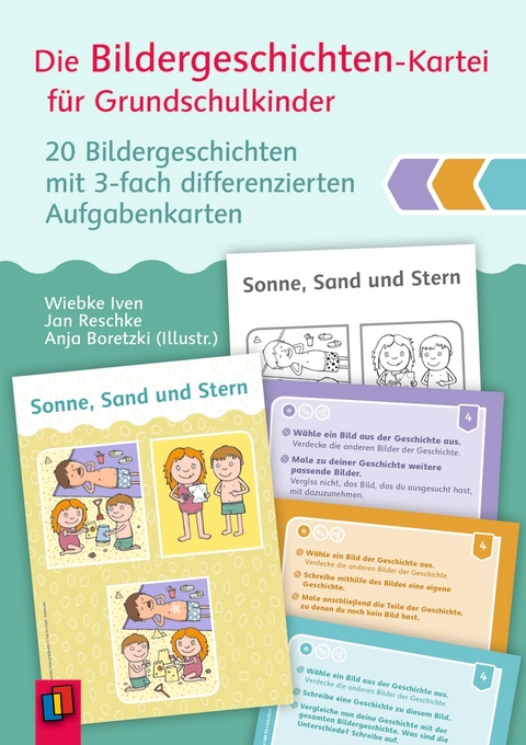 Die Bildergeschichten-Kartei für Grundschulkinder - Jan Reschke, Wiebke Iven