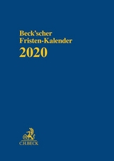 Beck'scher Fristen-Kalender 2020 - 