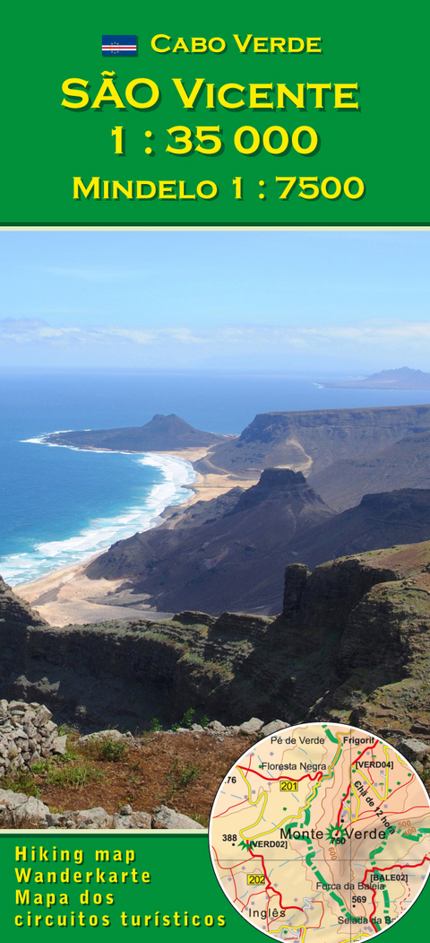 Cabo Verde: São Vicente 1:35000, Mindelo 1:7500 - Pitt Reitmaier, Lucete Fortes