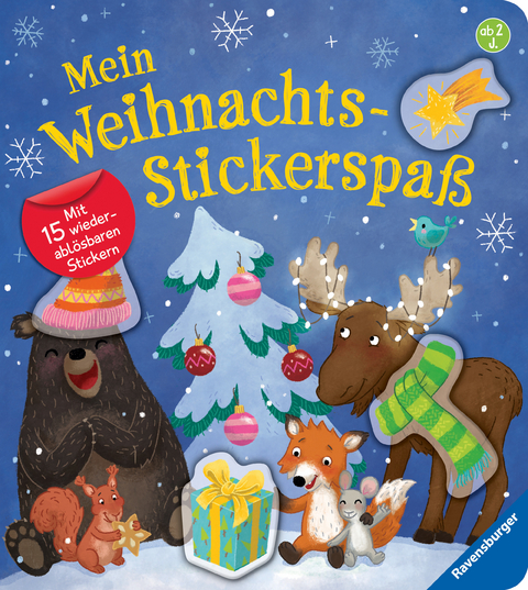 Mein Weihnachts-Stickerspaß - Bernd Penners