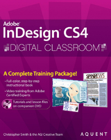 InDesign CS4 Digital Classroom - Christopher Smith