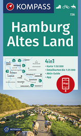 KOMPASS Wanderkarte Hamburg, Altes Land - KOMPASS-Karten GmbH