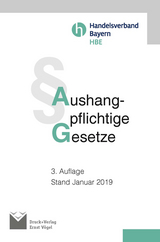 Aushangpflichtige Gesetze - 