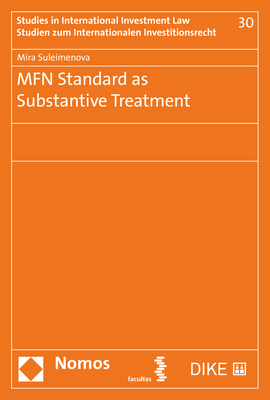 MFN Standard as Substantive Treatment - Mira Suleimenova