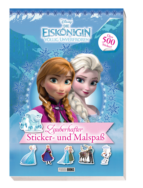 Disney Die Eiskönigin: Zauberhafter Sticker- und Malspaß -  Panini