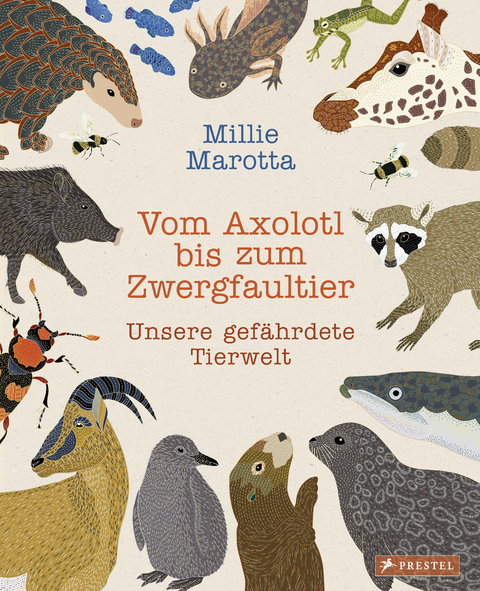 Vom Axolotl zum Zwergfaultier - Millie Marotta