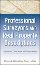 Professional Surveyors and Real Property Descriptions - Stephen V. Estopinal, Wendy Lathrop