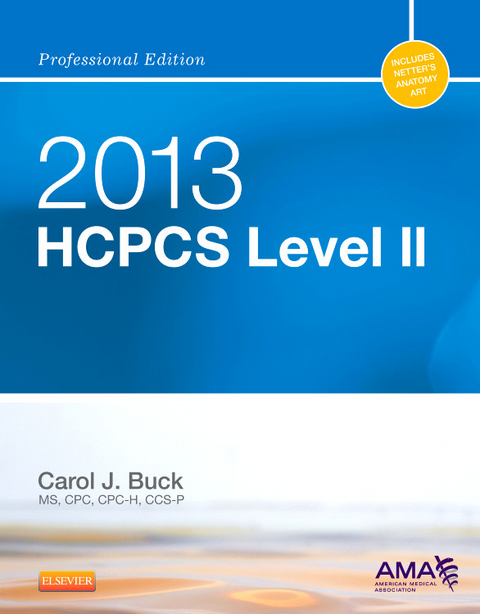 2013 HCPCS Level II Professional Edition -- E-Book -  Carol J. Buck