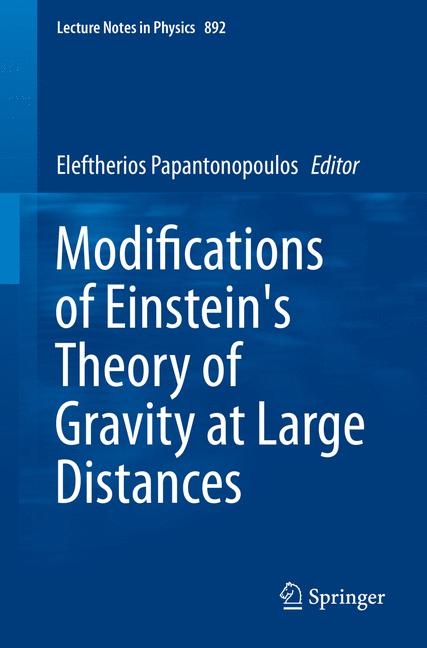 Modifications of Einstein's Theory of Gravity at Large Distances - 