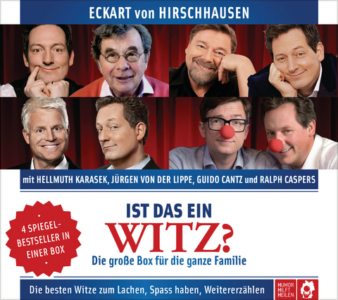 Ist das ein Witz? Die große Box für die ganze Familie - Eckart von Hirschhausen, Guido Cantz, Ralph Caspers, Hellmuth Karasek, Jürgen von der Lippe