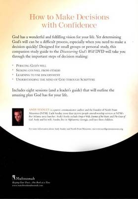 Discovering God's Will Study Guide -  Andy Stanley