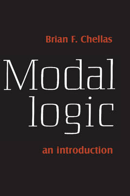 Modal Logic -  Brian F. Chellas