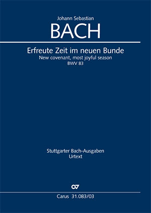 Erfreute Zeit im neuen Bunde (Klavierauszug) - Johann Sebastian Bach