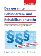 Das gesamte Behinderten- und Rehabilitationsrecht 2019 - Walhalla Fachredaktion