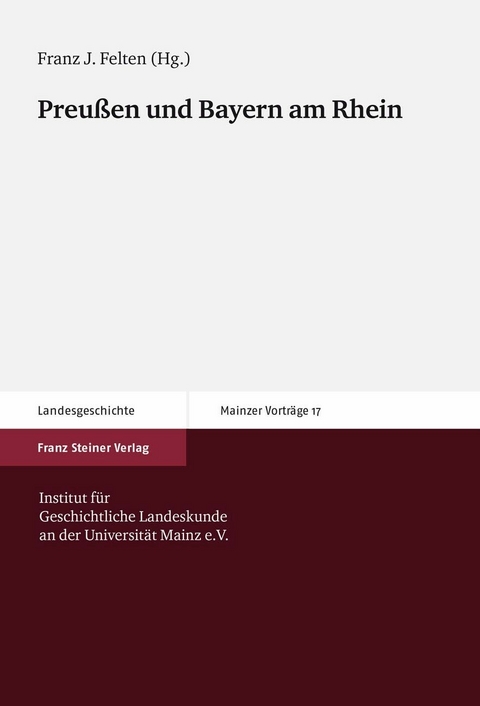 Preußen und Bayern am Rhein - 